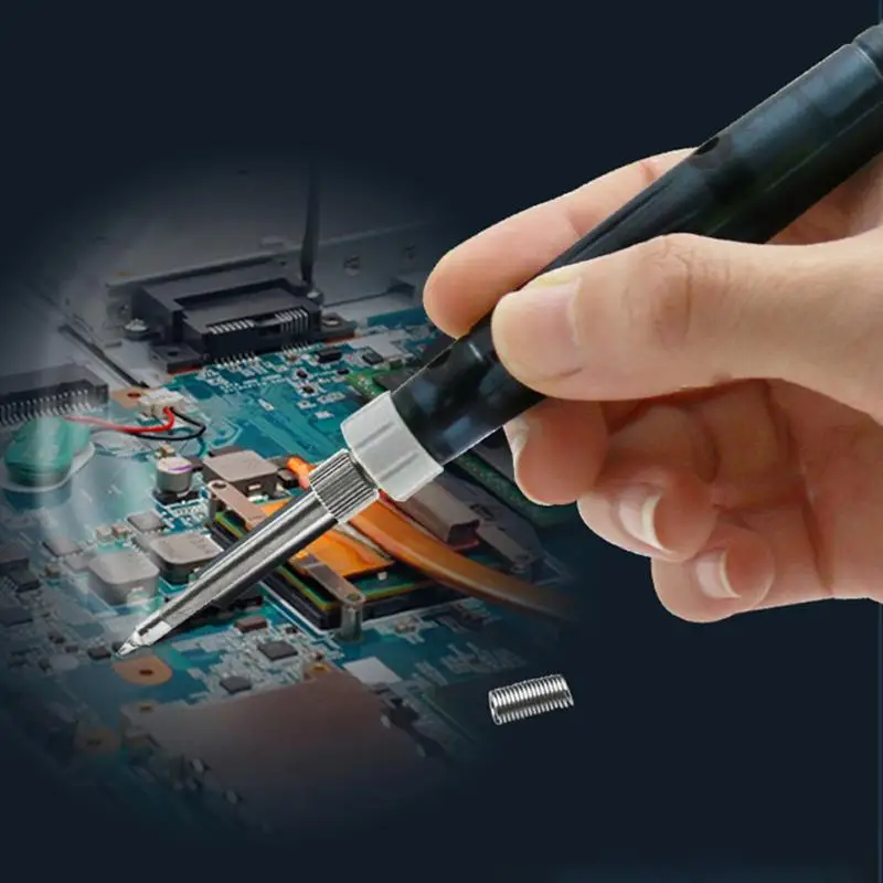 Портативный USB паяльник ручка 5 в 8 Вт мини наконечник Переключатель Электрический паяльная станция сварочное оборудование инструменты