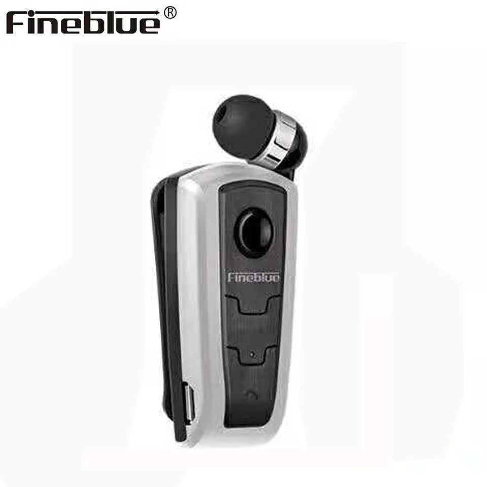 

Fineblue F910 2PCS Mini Portable Wireless Bluetooth Earphone In-Ear Headset Vibrating Alert Wear Clip Hands Free Earphones