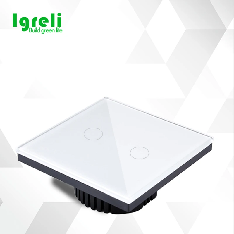 Igreli новый топ модный сенсорный экран дистанционный выключатель света стандарт