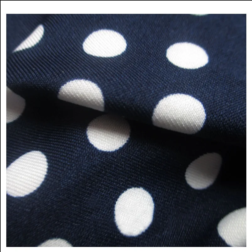 Летнее платье 2020 элегантное женское винтажное в горошек с аппликацией для