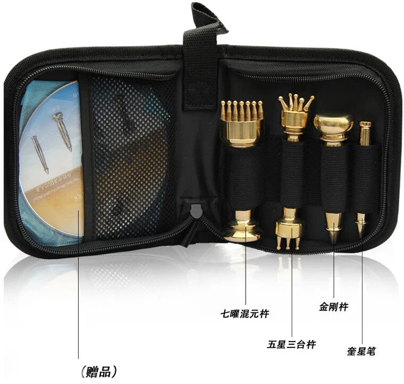 Игольчатый Массажер для пестика из тонкой меди бриллиантовый Стик Mr. Li