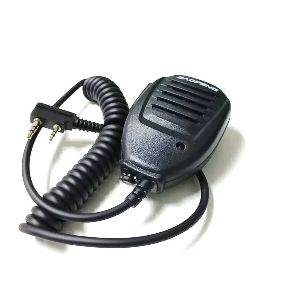 5 шт. портативная рация ручной микрофон для Baofeng UV 5R радио с PTT Mic K порт портативный