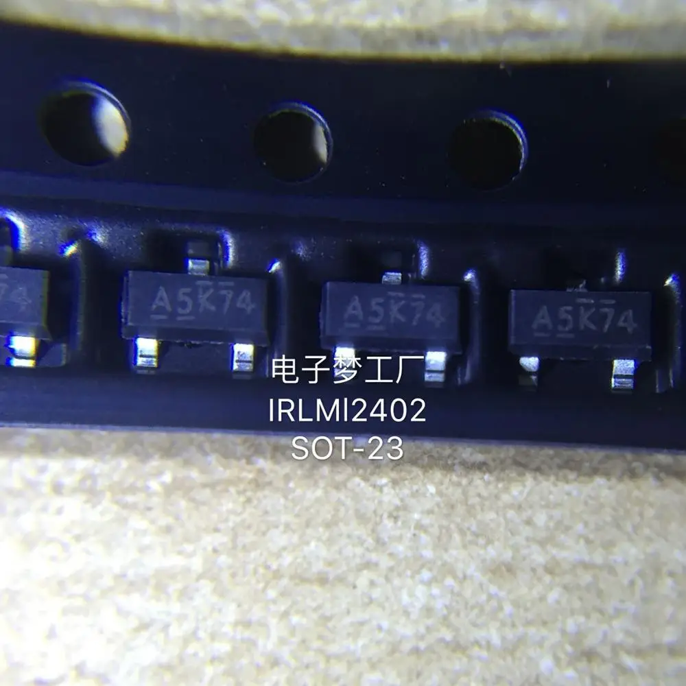 200 шт. IRLML2402TRPBF SOT IRLML2402 для поверхностного монтажа силовой МОП транзистор новый и