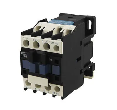 CJX2-1801 AC Contactor 18 Amp 3 Phase 3-Pole NC 220V 50/60Hz Coil | Обустройство дома