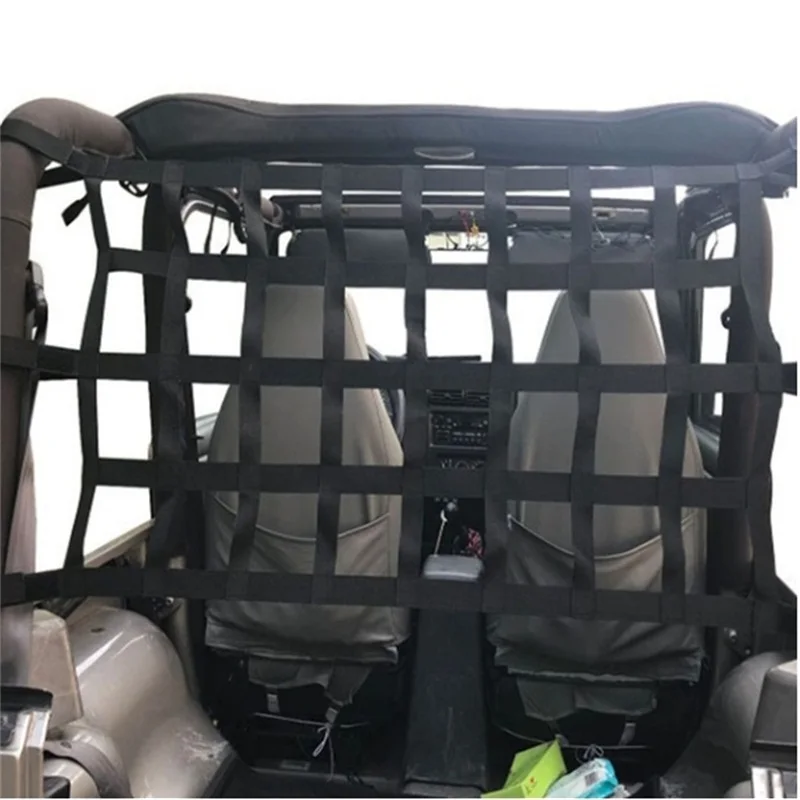 Автомобильная кровать-гамак сетка для перевозки груза на крышу багажная Jeep Wrangler