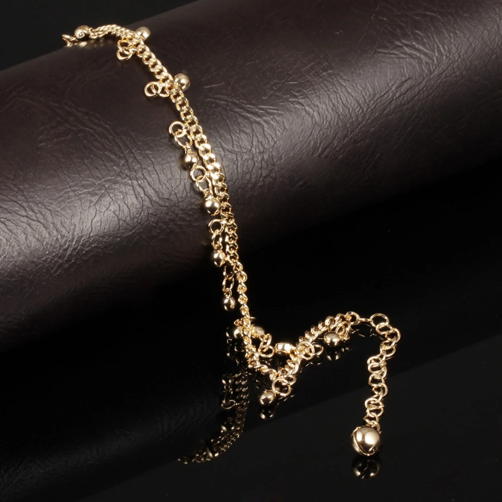 

Bells Foot Chain Gold Filled Anklet Lovely Gift
