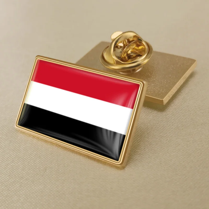Герб Йемена Yemenese карта национальный флаг эмблема брошь значки нагрудные знаки |