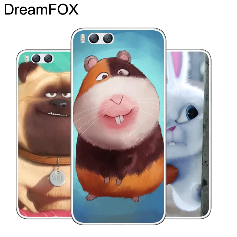DREAMFOX L378 Тайная жизнь домашних животных силиконовый чехол-накладка из мягкого ТПУ