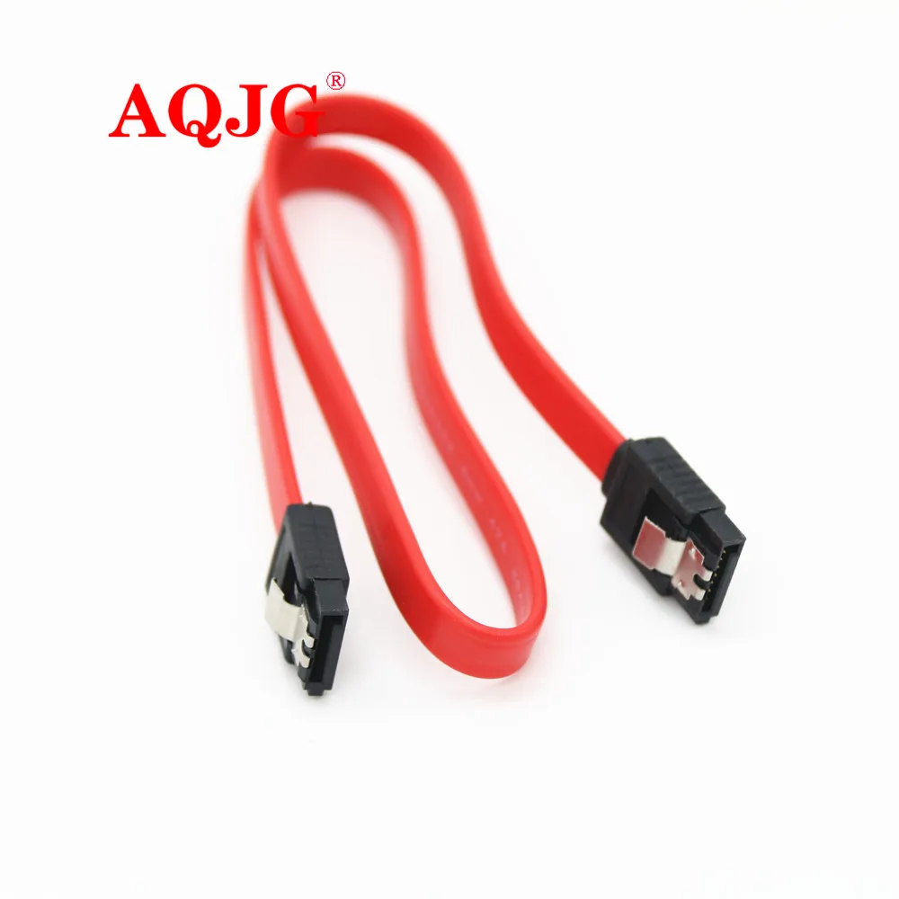 Прямой прямоугольный 6 Гбит/с 30 см 50 SATA 3 0 кабель III плоский для передачи данных