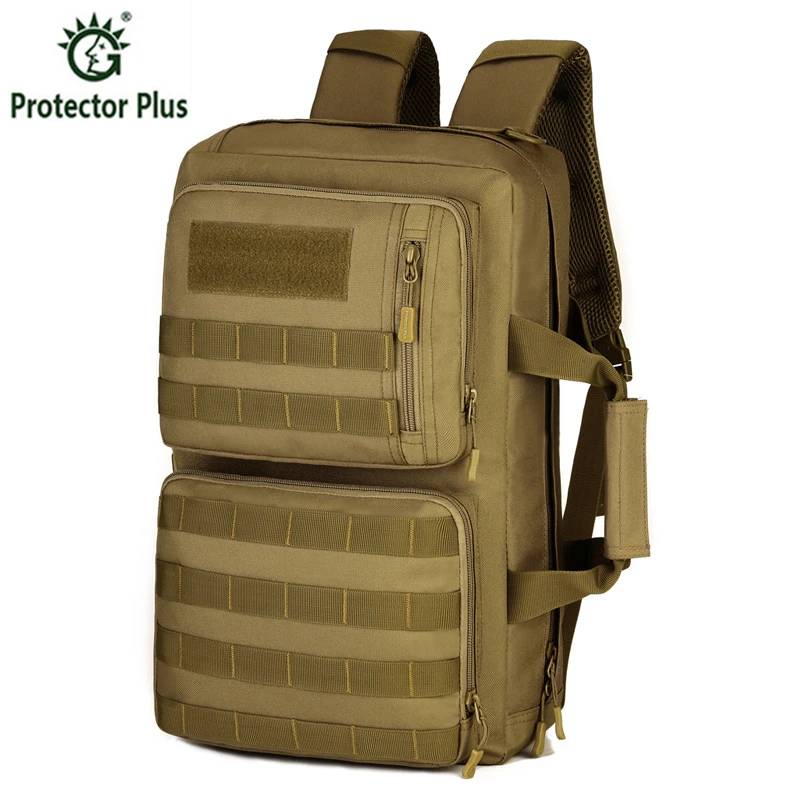 Мужской нейлоновый рюкзак в стиле милитари дорожный ранец на плечо для ноутбука