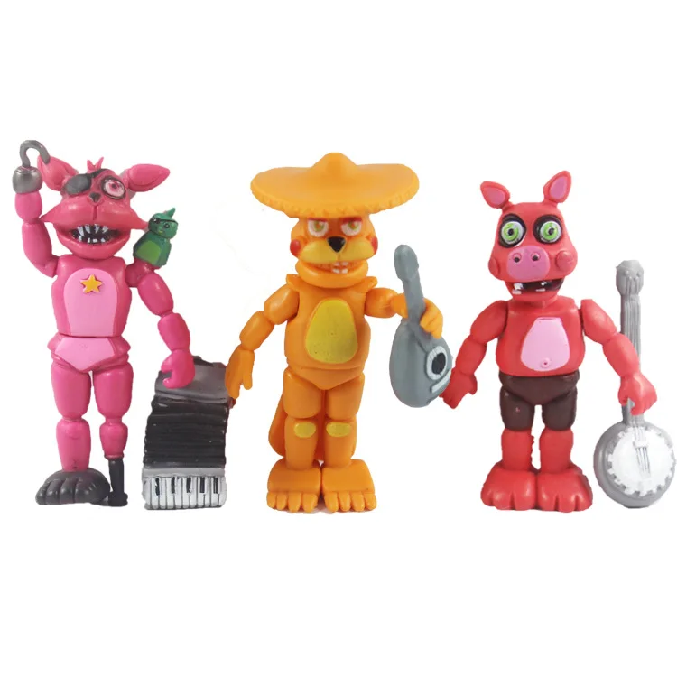 Игрушка Ночная FNAF мишка Бонни Фокси медведь фазбер экшн-фигурки для детей |