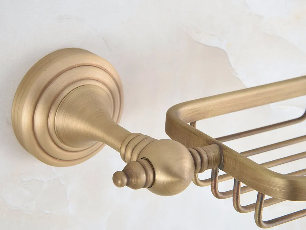 Аксессуар для ванной комнаты винтажный Ретро античный латунный круглый шаблон