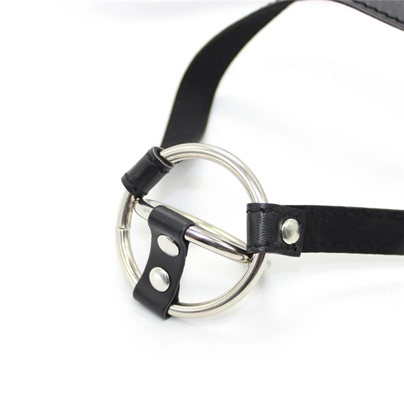 Кольца для пенис из искусственной кожи металлическое кольцо пениса S & M секс