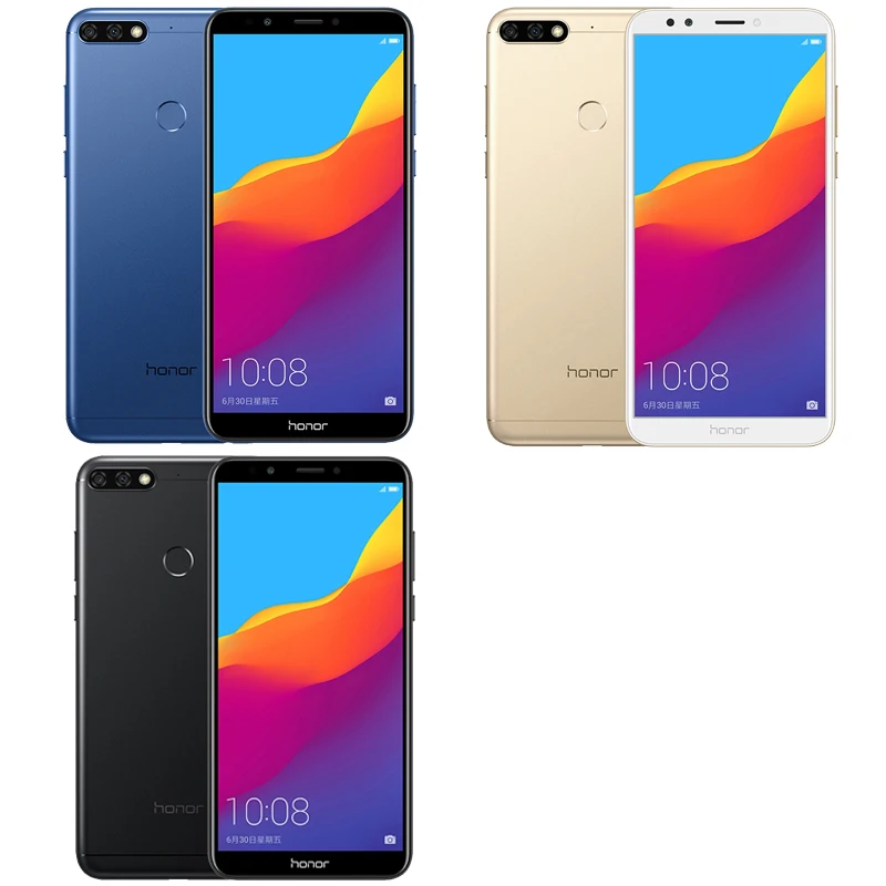 Оригинал Honor 7C 5 99 дюймов Восьмиядерный процессор Snapdragon 450 Передняя камера 3000 МП