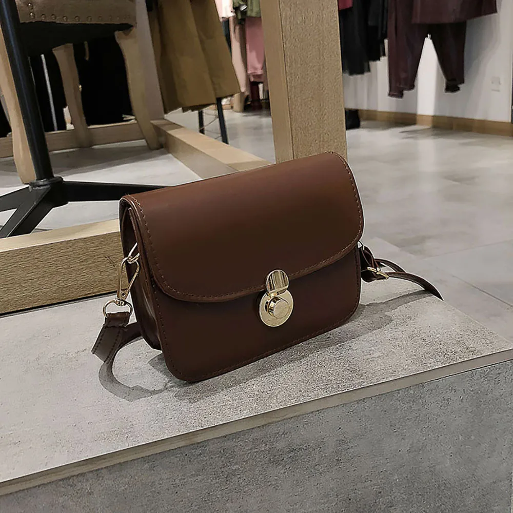 2019 летняя винтажная женская маленькая квадратная сумка через плечо для