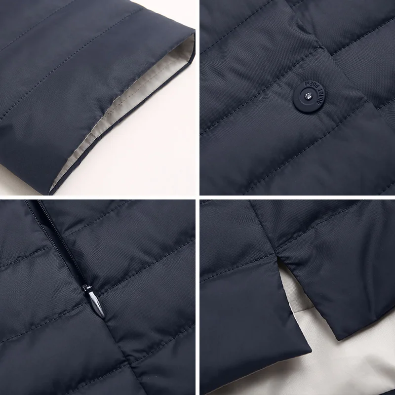 2017 тонкие женские пуховики длинние пальто весна ветер защитные парки новые