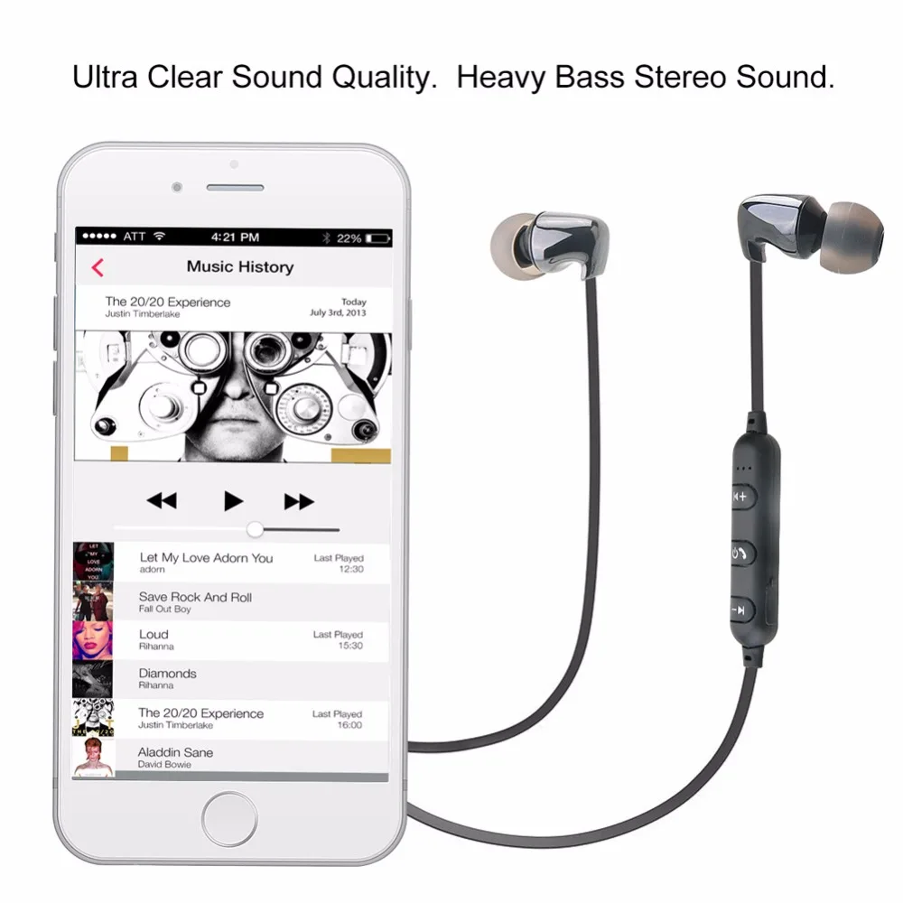 Керамические Беспроводные спортивные наушники TC01S Bluetooth 4 2 стереогарнитура Hi Fi с