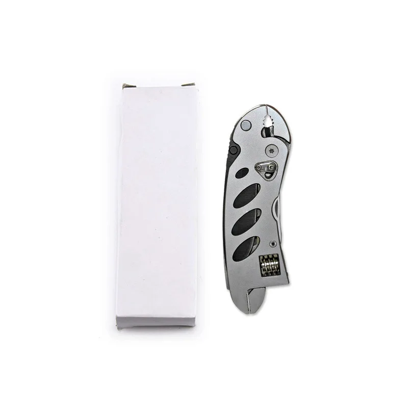 

UNeefull Multi-function Adjustable Wrench, Needle-Nose Pliers,Wire Stripper,Folding Knife,Screwdriver Set Emergency Hand tool