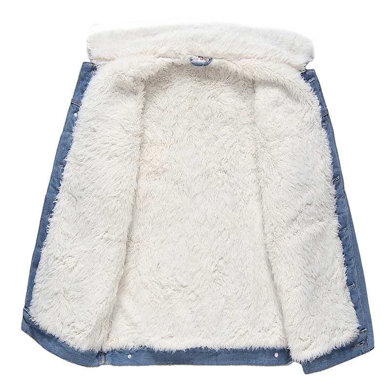 Winter Jackets Men Letters Print Bomber Jacket Male Cow boy Fur Collar Jeans Coat Outer Wear Casaco Masculino Plus Size M-3XL | Мужская