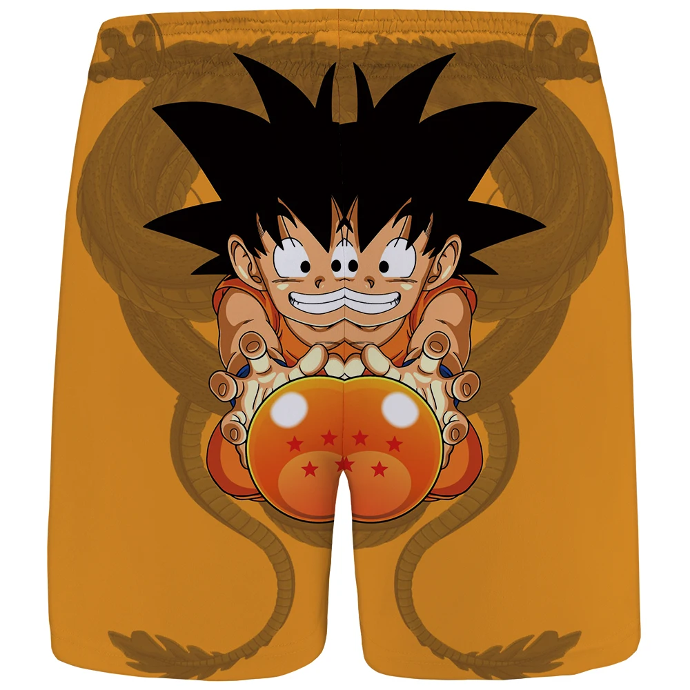 KYKU Dragon Ball короткие мужские забавные повседневные шорты Goku 3d Гавайские пляжные