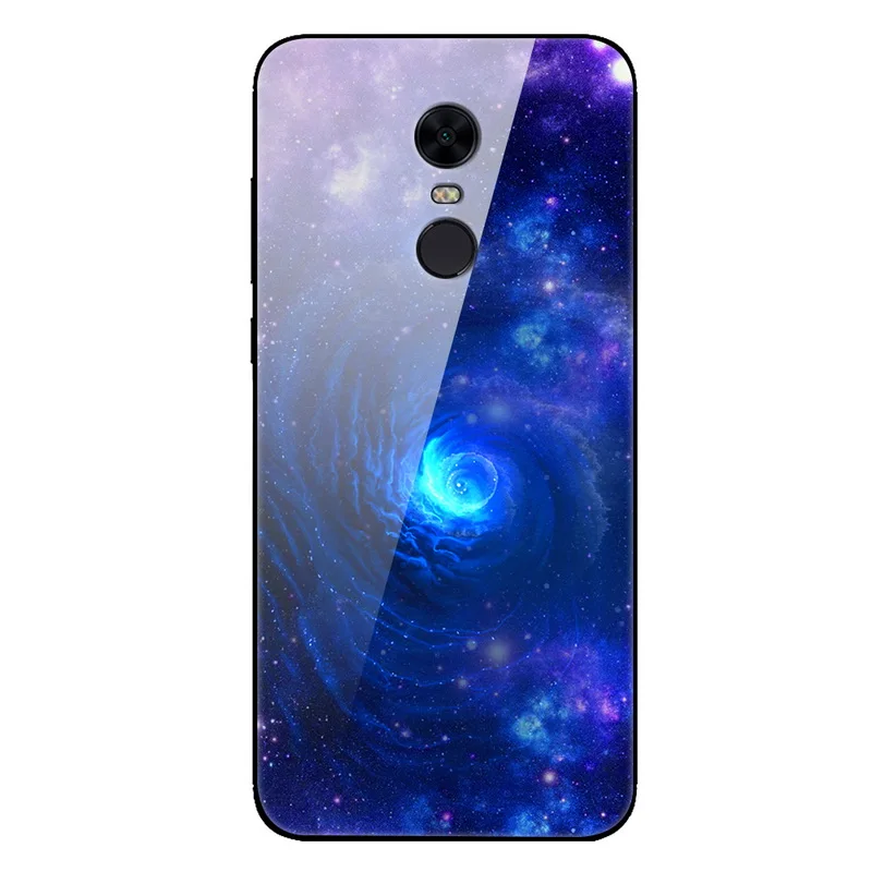 11 Для Xiaomi Redmi 5 Plus чехол со стеклом для задней панели ПК Жесткий Чехол для Redmi 5 TPU бампер чехол s на Xiomi Redmi 5 Plus чехол для телефона Redmi5 - Цвет: 11