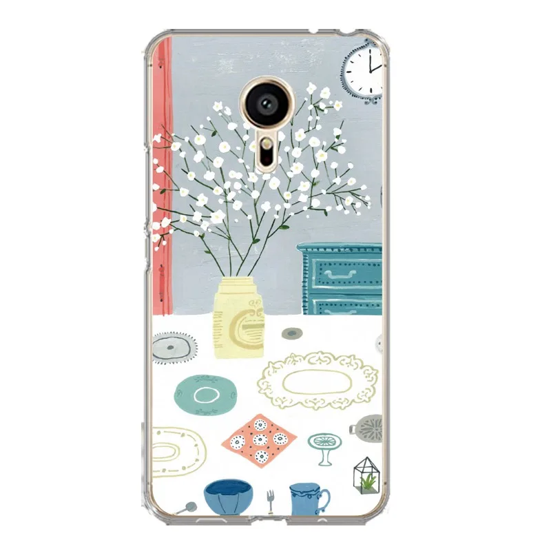 Fashion Girl colourful Soft Clear TPU Phone Case Silicone Cove For meilan MX6 pro6 U20 U10 A5 M5 M5S E E2 Free Shipping | Мобильные