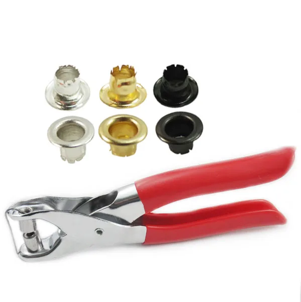 Люверсы для ленты 300 шт. одежда из полотна кожи самоклеящиеся клещи 3/16 дюйма 4 мм