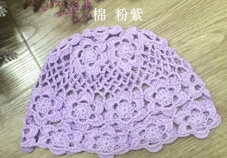 Промоакция брендовый берет из хлопка и льна с ручным крючком шапка для девушек