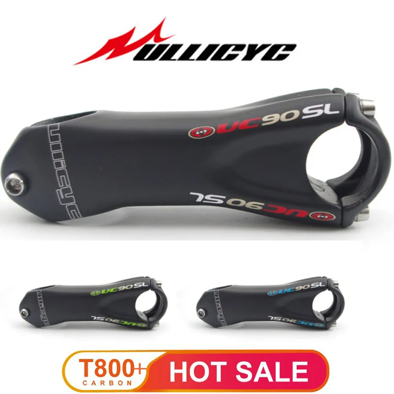 2019 Newest Ullicyc Mountain Bike Matte Full Carbon Fibre Bicycle Stems Road Angle 31.8*80-120mm MTB Parts Free Ship LGC72 | Спорт и