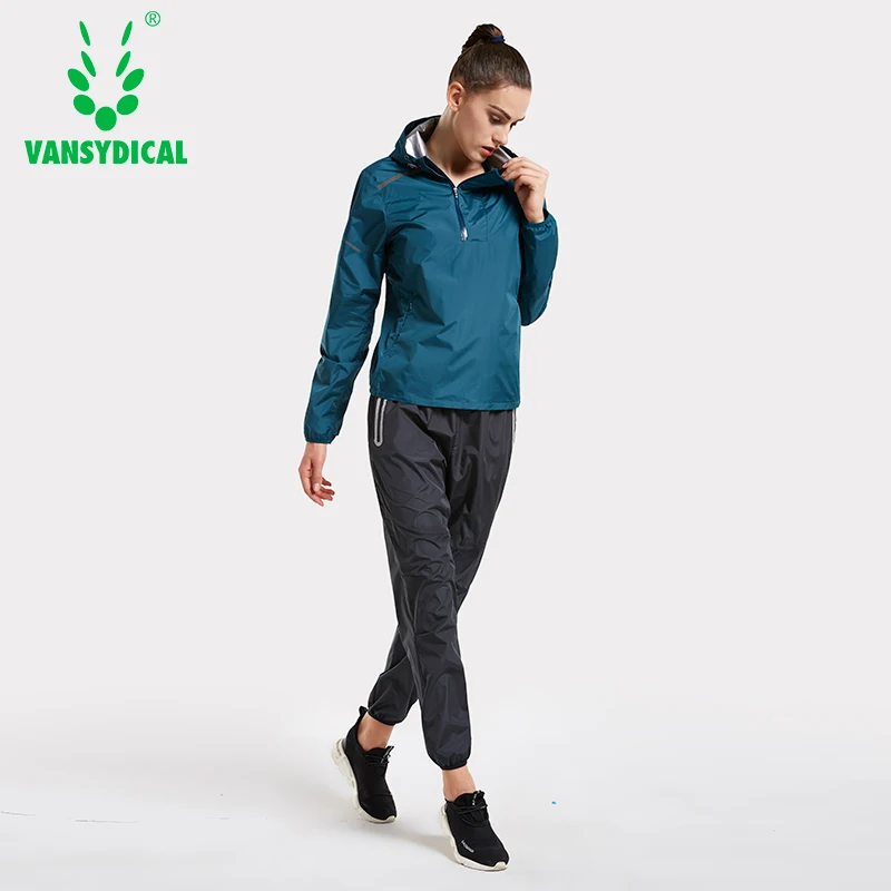 Vansydical женские спортивные костюмы для похудения комплекты йоги спортивный костюм