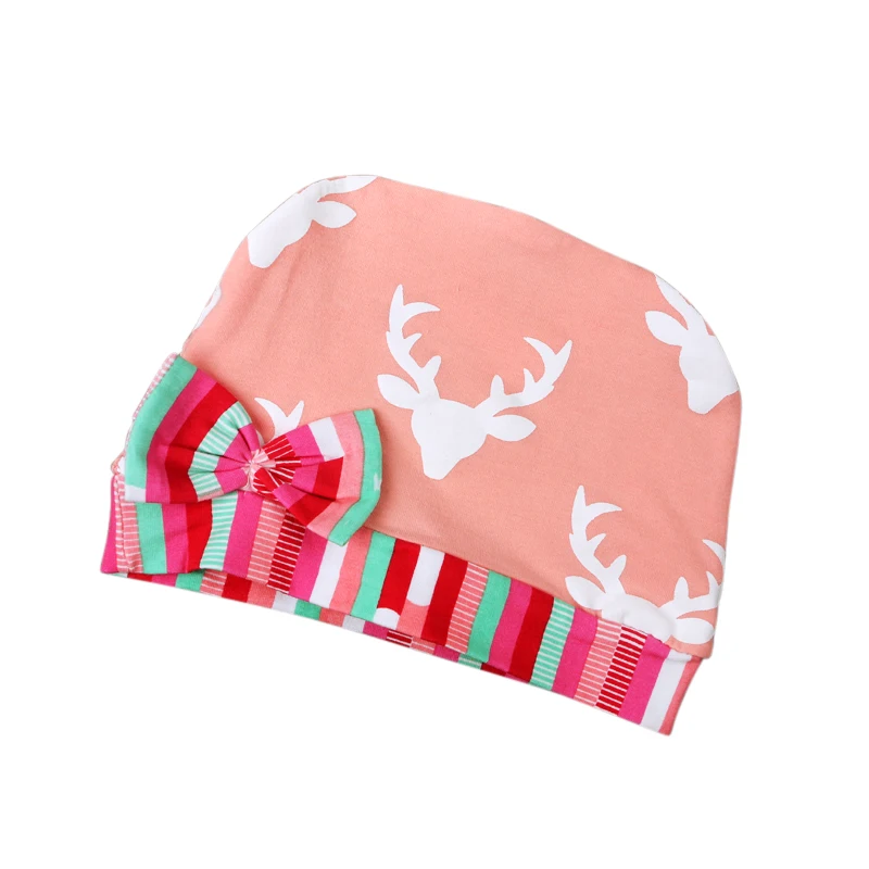 Комплект летней детской одежды из 3 предметов хлопковый топ с оленем для