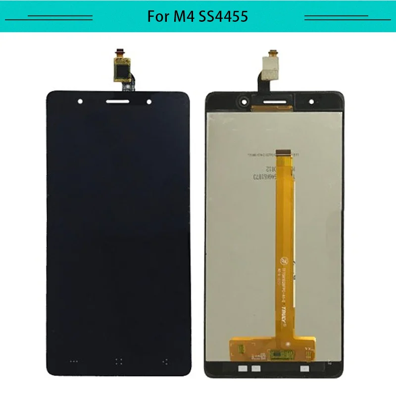 Tested 1pc Complete For M4tel M4 SS4455 Full LCD Display Assembly with Touch Screen Glass Digitizer Free Shipping | Мобильные