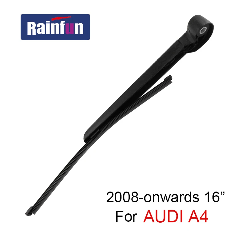Специальный задний стеклоочиститель RAINFUN 16Q для AUDI A4 AVANT B8(2008 ) 16 дюймов S4 8K B8|wiper arm