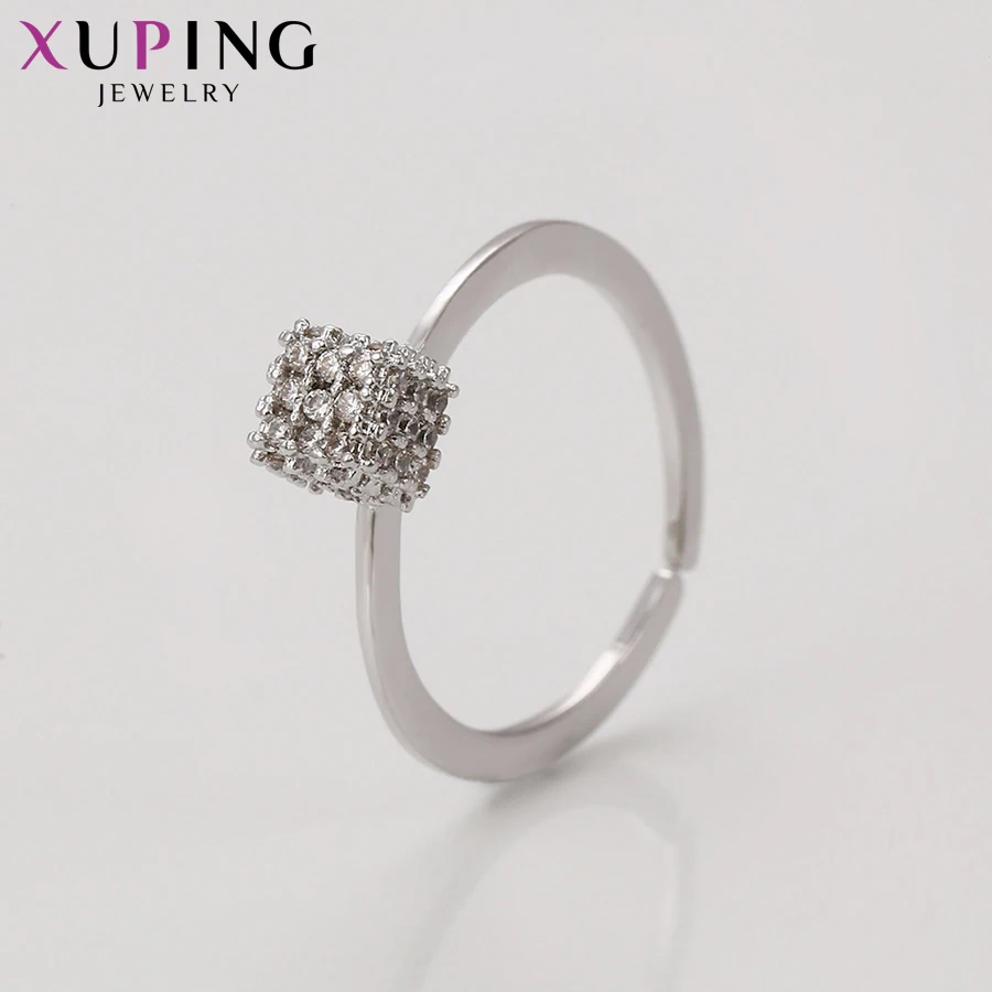 Элегантное модное квадратное кольцо Xuping с камнем красивые украшения для женщин