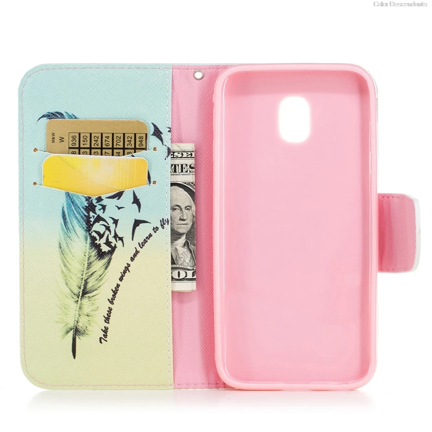 Flip Case For Samsung Galaxy J7 2017 J730 SM-J730 SM-J730FM SM-J730FM/DS SM-J730F/DS SM J730G/DS J730K Phone Leather Cover Bags | Мобильные