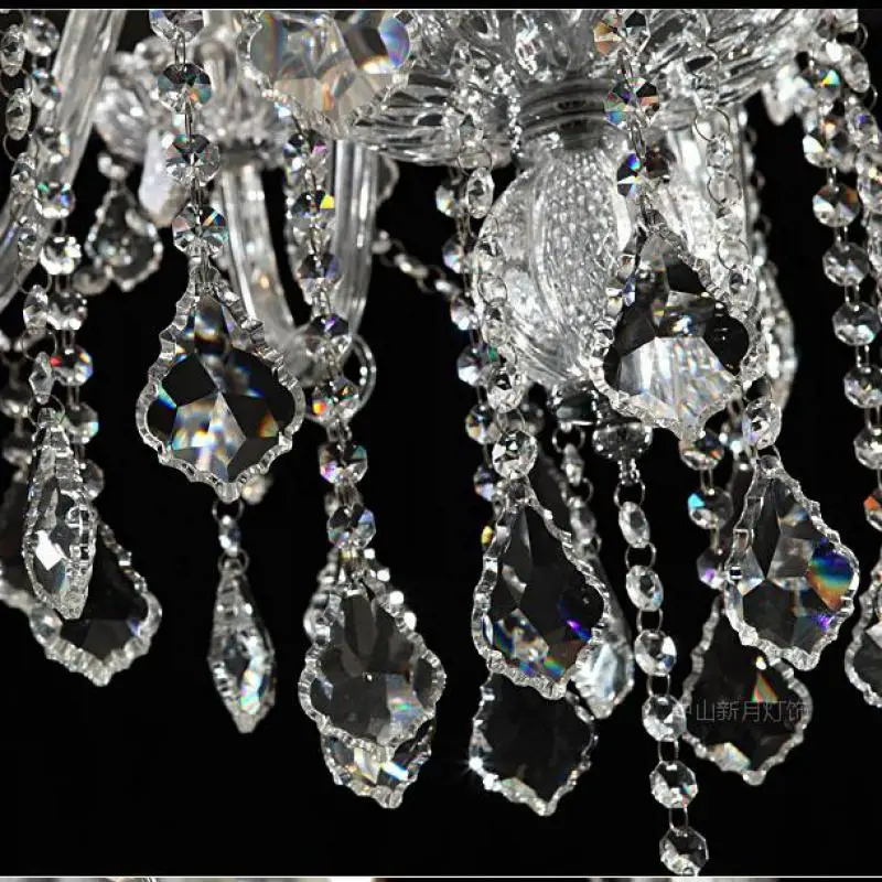 Светодиодная Люстра для отеля освещение 2 М длинные хрустальные люстры столовой