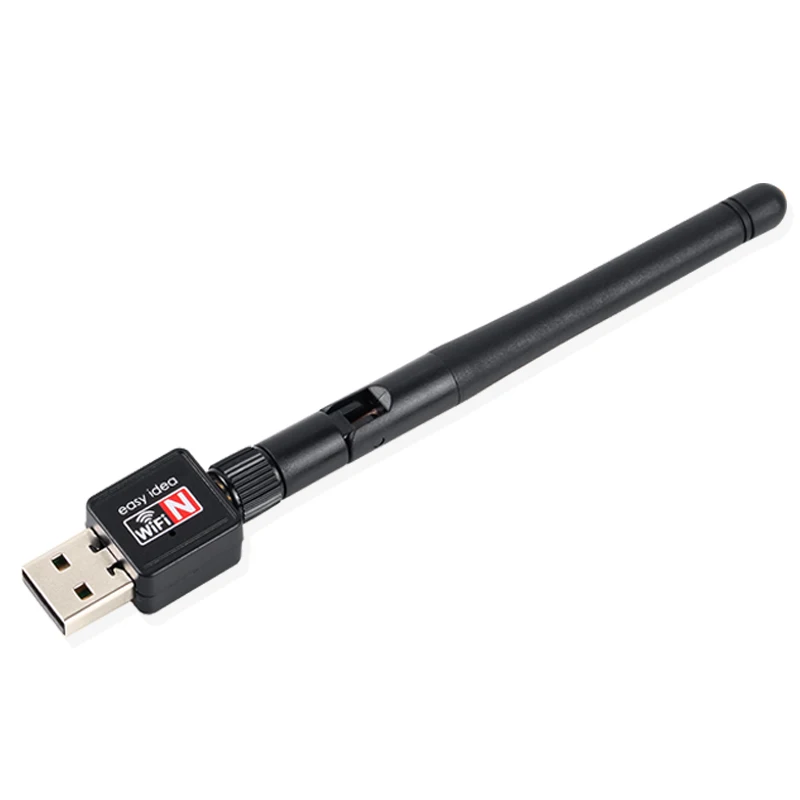 USB Wifi адаптер 150mbps беспроводная сетевая карта 2 4G мини приемник 2dBi антенна для ПК