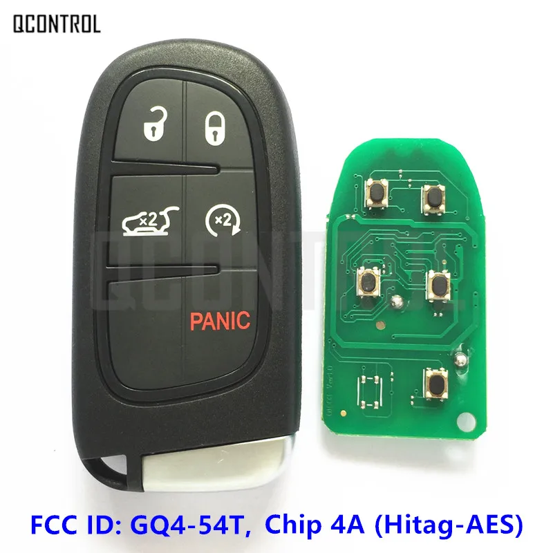QCONTROL FCC ID: ФК умный ключ с дистанционным управлением для DODGE/Chrysler/JEEP Grand Cherokee датчик