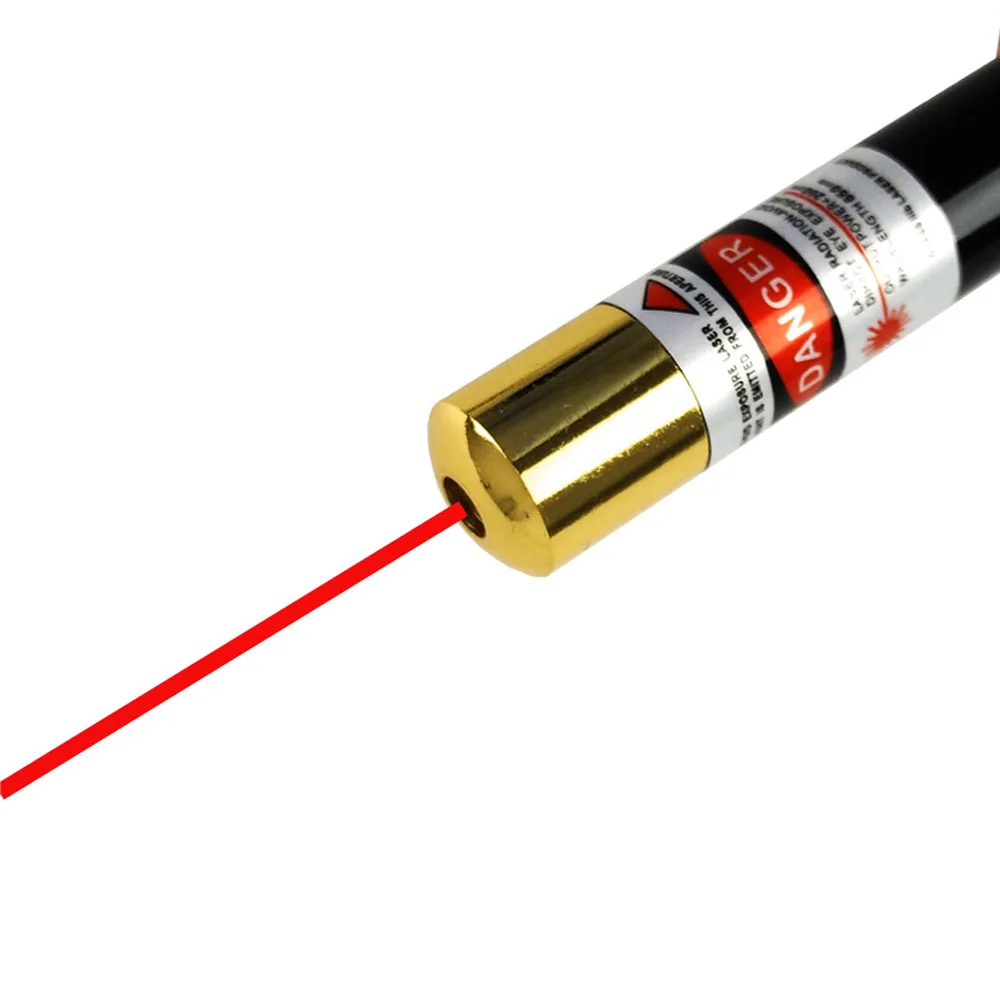 Зеленый красный лазерный прицел указка ручка 5 мВт USB аккумуляторная высокая мощность луч для охоты и т. Д - Цвет: Красный