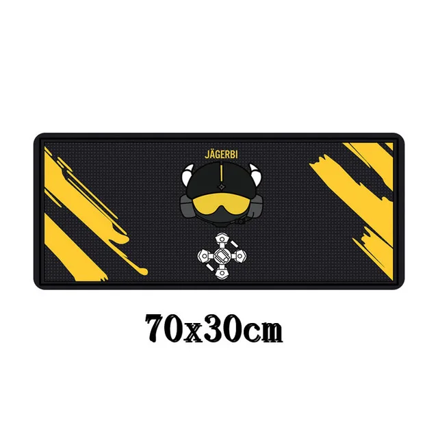 NO.5 SIANCS XL, большой игровой коврик для мыши, геймер, 70x30 см, Rainbow Six Siege, коврик для мыши, резиновый, для компьютера, ноутбука, стола, клавиатуры, коврик - Цвет: NO.5