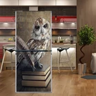 DIY картонные цветы водостойкие обои самоклеющиеся наклейки на холодильник крышка двери холодильника Наклейка на стену s домашний декор