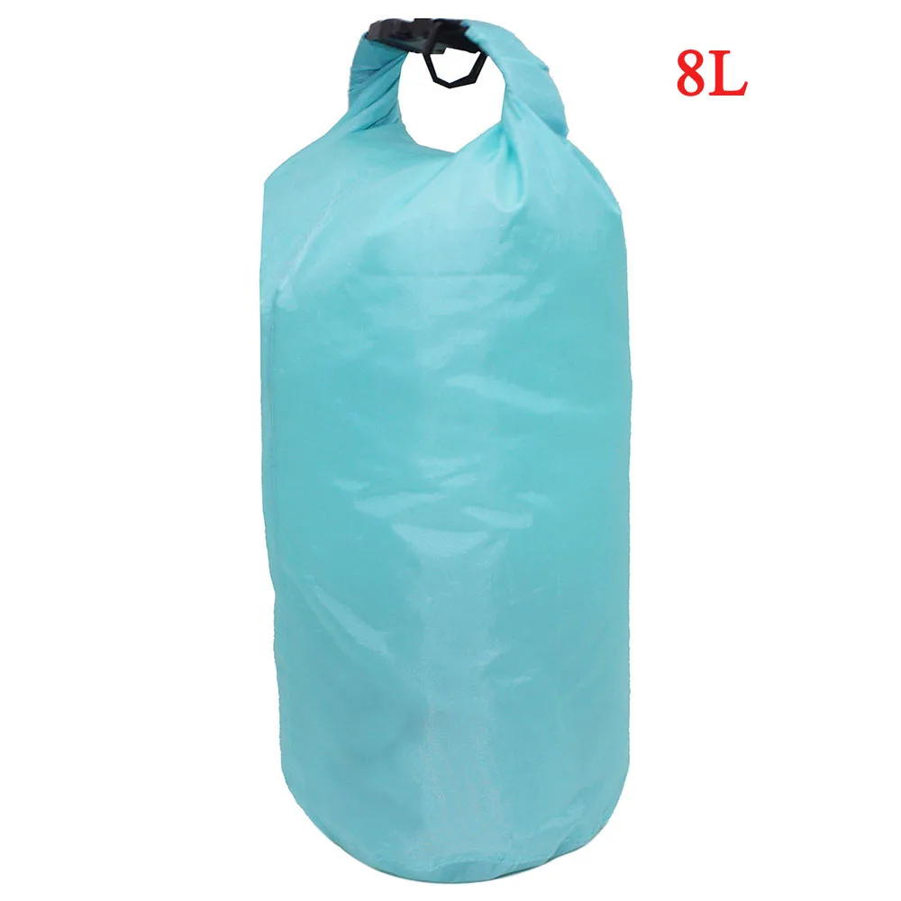8L /8L/40L/70L Открытый водонепроницаемый мешок Каякинг рафтинг сухой мешок гребли рыболовный мешок плавательный мешок для хранения Сумка для кемпинга Пешие прогулки - Цвет: 8L