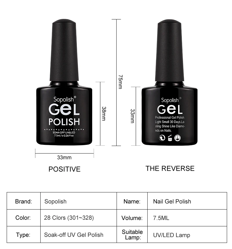(28 шт./компл.) сополированный Гель-лак набор для маникюра УФ-гель ногтей замочить