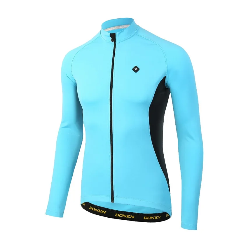 DONENE male outdoor bike coat riding clothes mountain equipment Clothing Spring Warm long sleeve cycling jersey | Спорт и