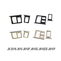 for samsung galaxy j8 2018 j810 j810f j810g j810ds j810y original phone housing new sim tray adapter micro sd card tray holder