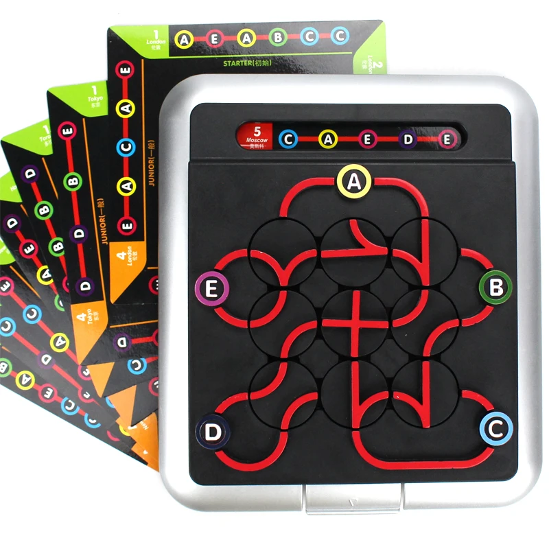 Подземный Железный лабиринт 64 традиционная детская настольная игра логический