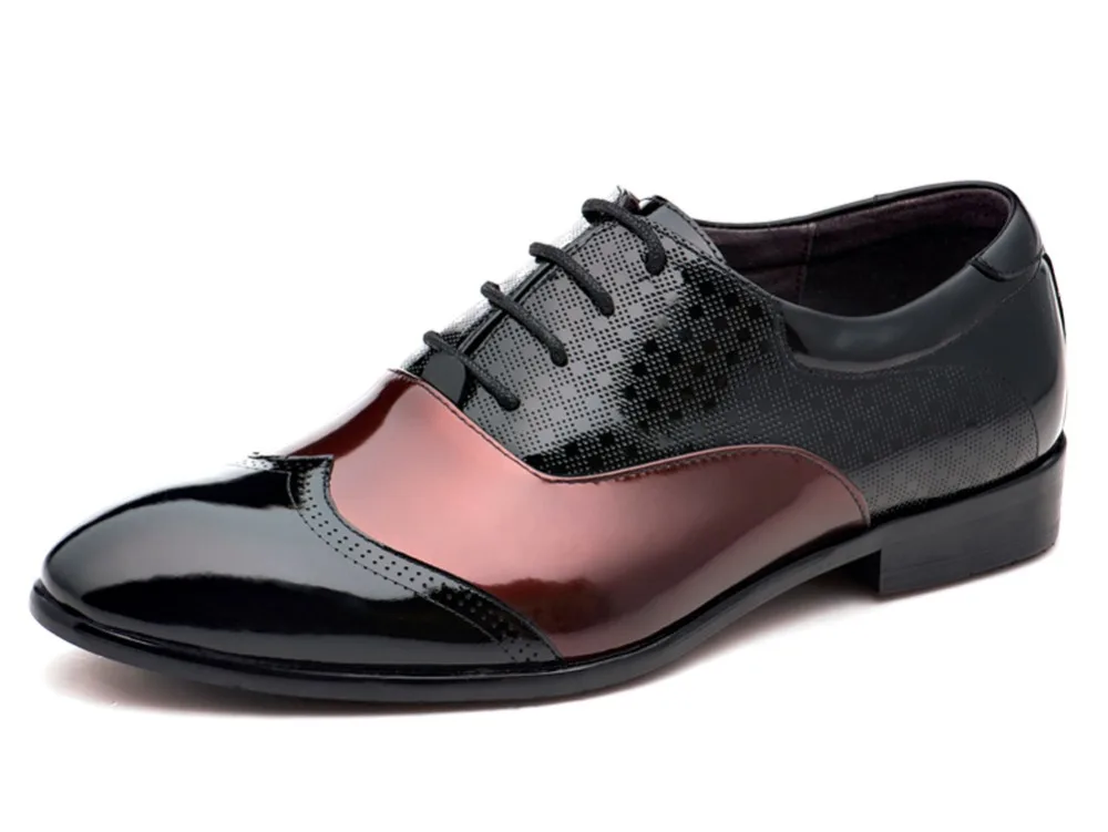 A-Brown Free shipping classical shoes for casual formal in Men dress genuine leather oxford shoes-SD3046 | Обувь