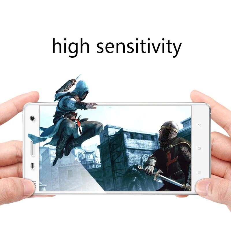 Для xiaomi mi4 закаленное стекло 9 h твердость экран протектор 2.5d дуги край анти-взрыв |