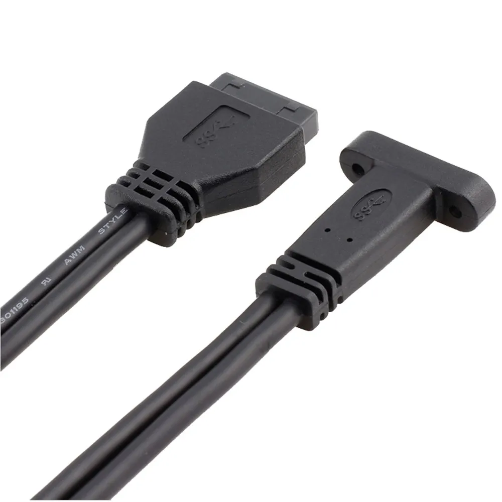 Материнская плата с 20-контактным USB-разъемом и кабелем USB 3 1 Type-C 19-контактный