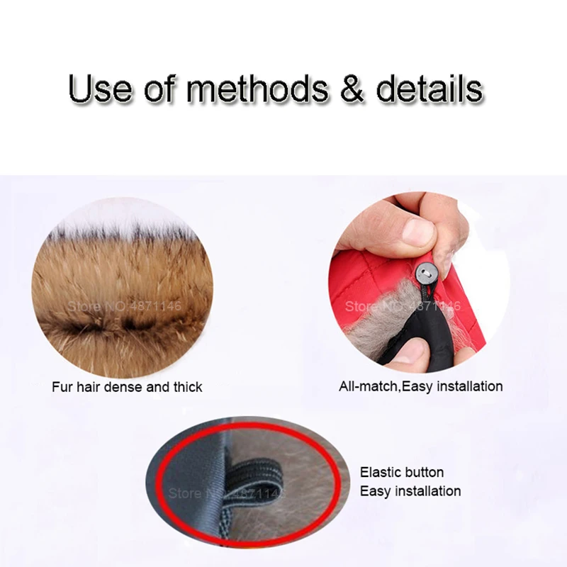 Женский Мужской высококлассный большой 100% натуральный мех енота воротник шарф